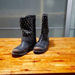 Frye Jenna Disc boots, Black, 8